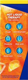 Theraflu Severe Cold And Cough Packets Nighttime Honey Lemon Infused with Chamomile And White Tea - 6 count Thumbnail Image