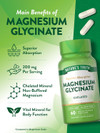 Nature's Truth Buffered Magnesium Glycinate 665mg Quick Release Capsules - 60 ct Thumbnail Image