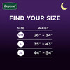 Depend Night Defense Underwear For Men XL - 48ct Thumbnail Image