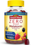 Nature Made Melatonin 5 mg Gummies Zero Sugar Mixed Berry - 70 ct Thumbnail Image
