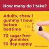 Nature Made Melatonin 5 mg Gummies Zero Sugar Mixed Berry - 70 ct Thumbnail Image