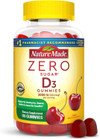 Nature Made D3 2000 IU (50 mcg) Gummies Zero Sugar Cherry - 110 ct Thumbnail Image