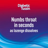 Diabetic Tussin Sore Throat & Cough Lozenges Wild Cherry Sugar Free - 15 ct Thumbnail Image