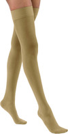 Jobst SupportWear Therapeutic Support Thigh High Mild Compression Ultra Sheer Silky Beige Medium - 1 pair Thumbnail Image