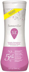 Summer's Eve pH-Balanced Cleansing Wash Simply Sensitive - 15 oz Thumbnail Image