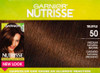 Garnier Nutrisse Ultra Creme Nourishing Permanent Hair Color 50 Medium Natural Brown Thumbnail Image