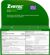 Zyrtec Allergy Cetirizine HCl 10 mg 24 Hour - 30 Tablets Thumbnail Image