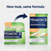 MONISTAT 3 Vaginal Antifungal Suppositories Combination Pack - 3 ct Thumbnail Image