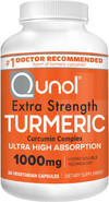 Qunol Extra Strength Turmeric Curcumin Complex 1000 mg - 30 Capsules Thumbnail Image