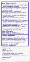 Nicorette Nicotine Polacrilex Mini Lozenge 4 mg Stop Smoking Aid, Mint - 81 count Thumbnail Image