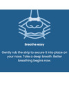 Breathe Right Nasal Strips Clear Sensitive Skin Small/Medium - 30 Strips Thumbnail Image