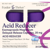 Foster & Thrive Acid Reducer Esomeprazole Magnesium 20 mg Delayed-Release Capsules - 28 count Thumbnail Image