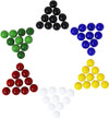 Mega Marbles 14mm Replacement Marbles - 60 count Thumbnail Image