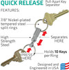 Quick Release, Key Ring - 1 ct Thumbnail Image