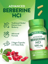 Nature's Truth Berberine HCI 500 mg - 60 Capsules Thumbnail Image