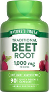 Nature's Truth Beet Root 1,000 mg Quick Release - 90 Capsules Thumbnail Image