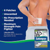 Salonpas Lidocaine 4% Pain Relieving Gel-Patches Maximum Strength - 6 ct Thumbnail Image