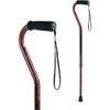 Carex Adjustable Walking Cane, Red Thumbnail Image