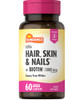 Sundance Ultra Hair, Skin & Nails + Biotin 5000 mcg per Serving Coated Caplets - 60 ct