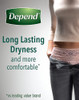 Depend Fit-Flex Underwear for Women Small Maximum Absorbency - 2 Packs of 19 ct