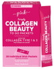 Nature's Truth Pink Simply Collagen Beauty to Go Unflavored Powder Stick Packets - 20 ct