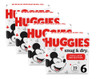 Huggies Snug & Dry Diapers Size 6 - 4 Packs of 19 ct