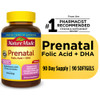 Nature Made Prenatal Multi + DHA 200 mg Softgels Dietary Supplement - 90 ct