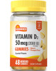 Sundance Vitamins Vitamin D3 Vegetarian Gummies Natural Pineapple Flavor - 48 ct