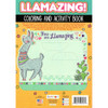 Llama Tween Jumbo Coloring Book- 1 Pkg
