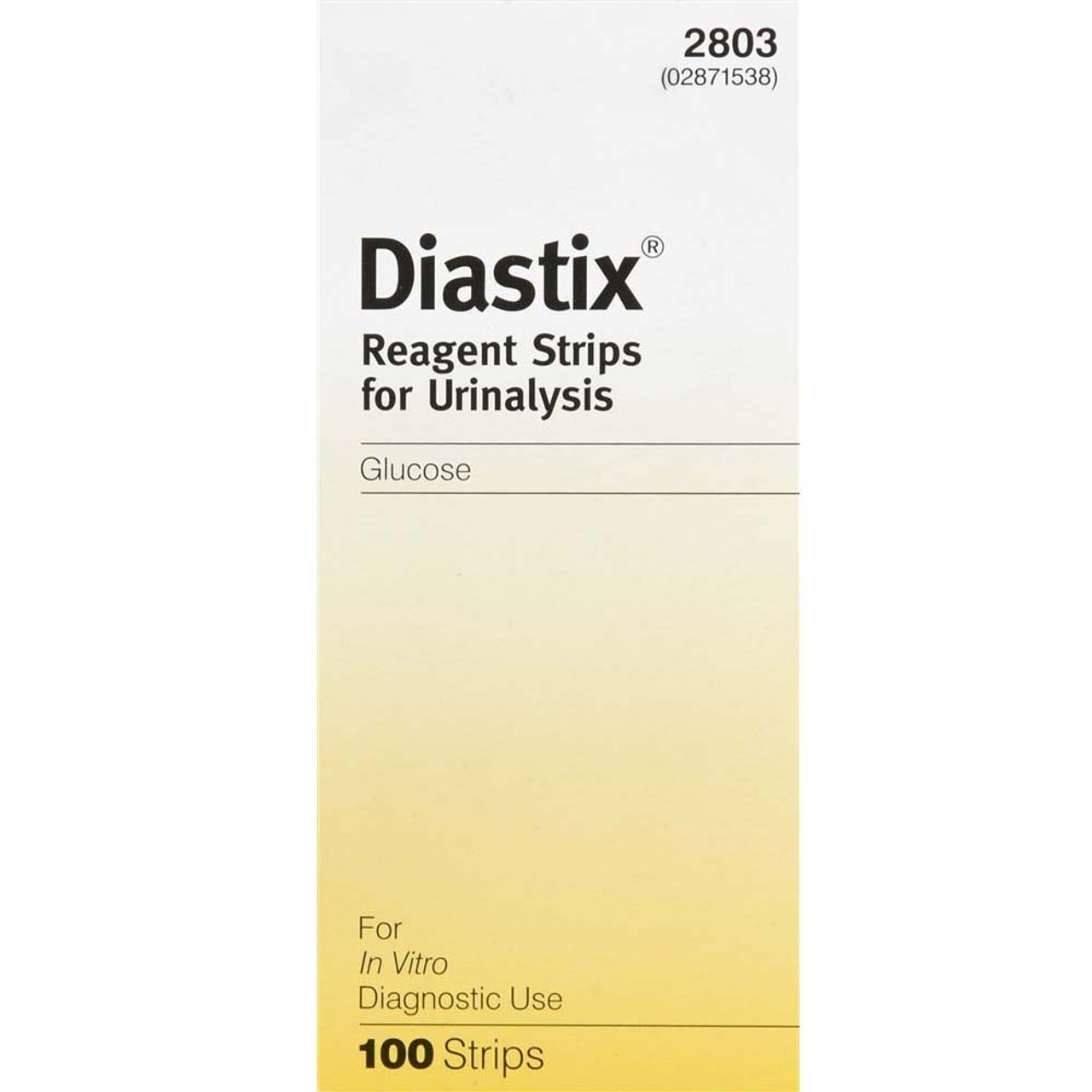 Diastix Reagent Strips for Urinalysis, Glucose 100 ct The Online