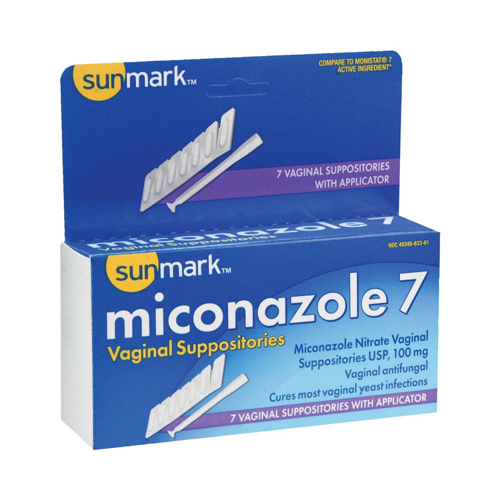 Equate Miconazole 7Day Vaginal Cream With Disposable Applicators, Oz
