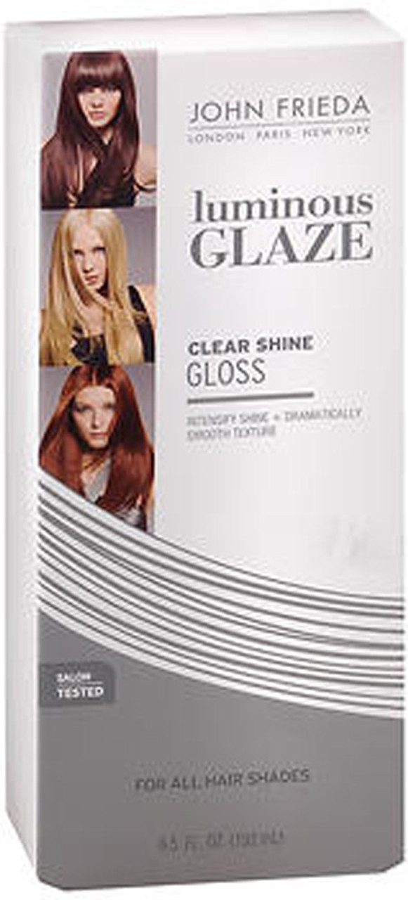 John Frieda Luminous Glaze Clear Shine Gloss  oz - The Online  Drugstore ©