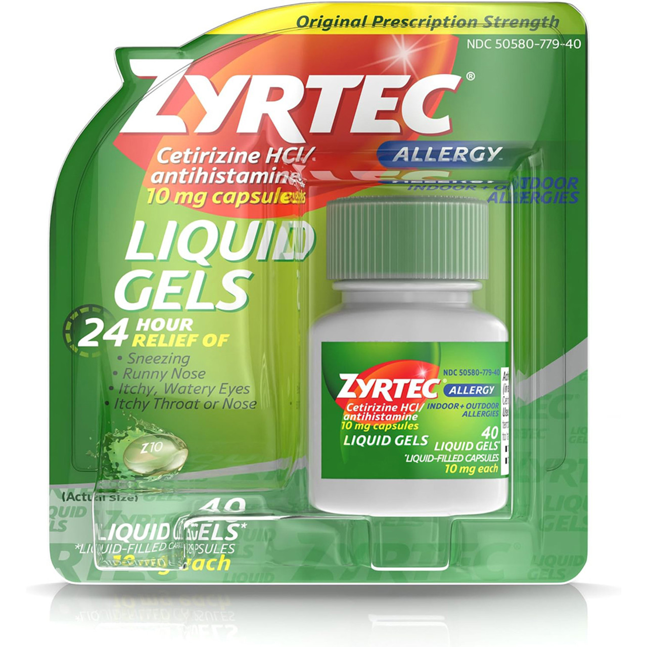 zyrtec gel caps vs tablets