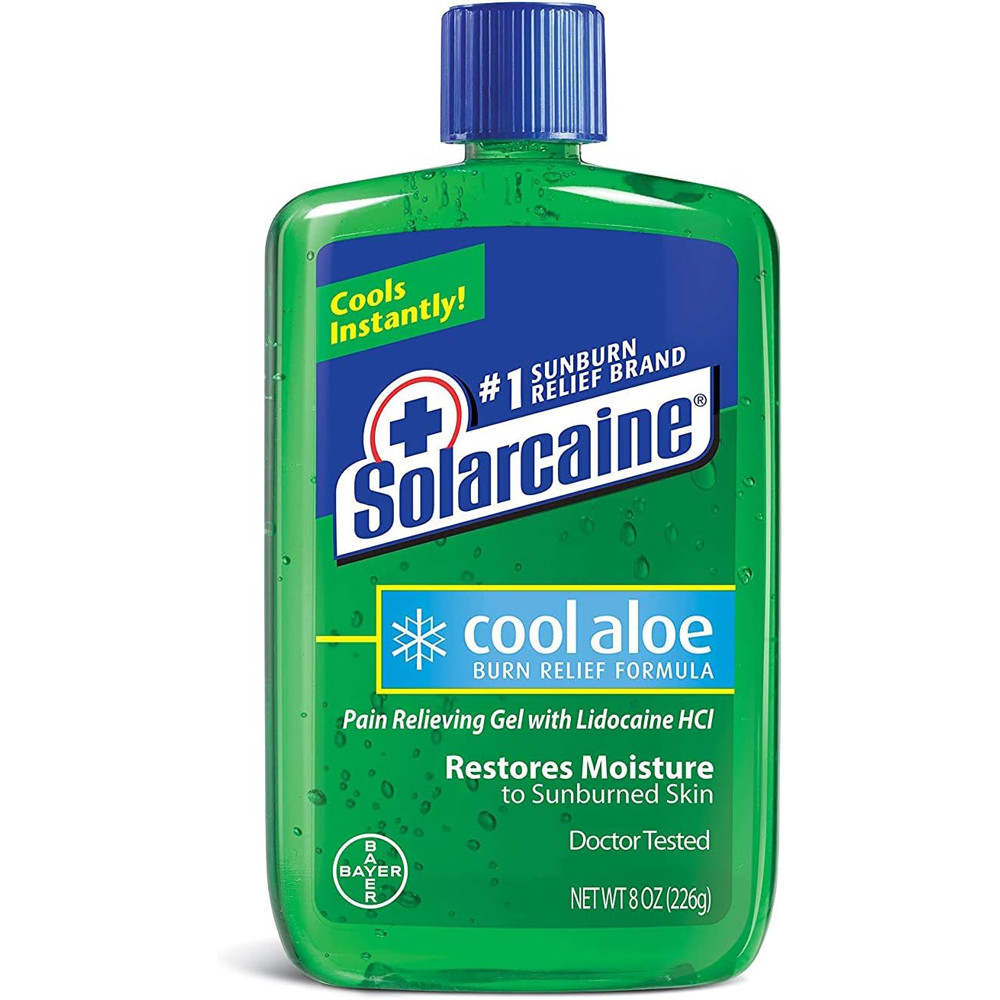 Solarcaine Cool Aloe Burn Relief Gel 8 oz The Online Drugstore