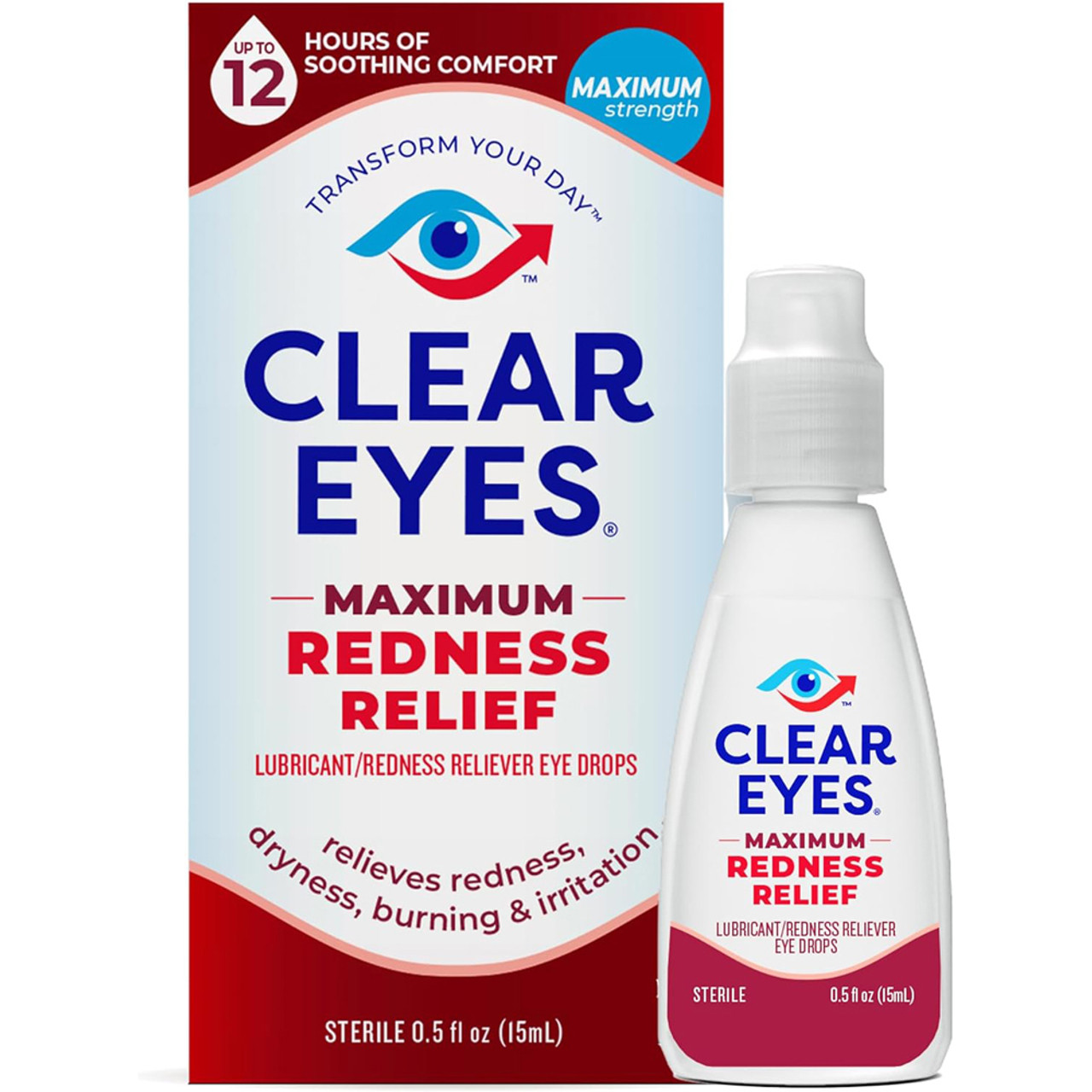golf hvorfor radiator Clear Eyes Maximum Redness Relief Eye Drops - 0.5 oz - The Online Drugstore  ©