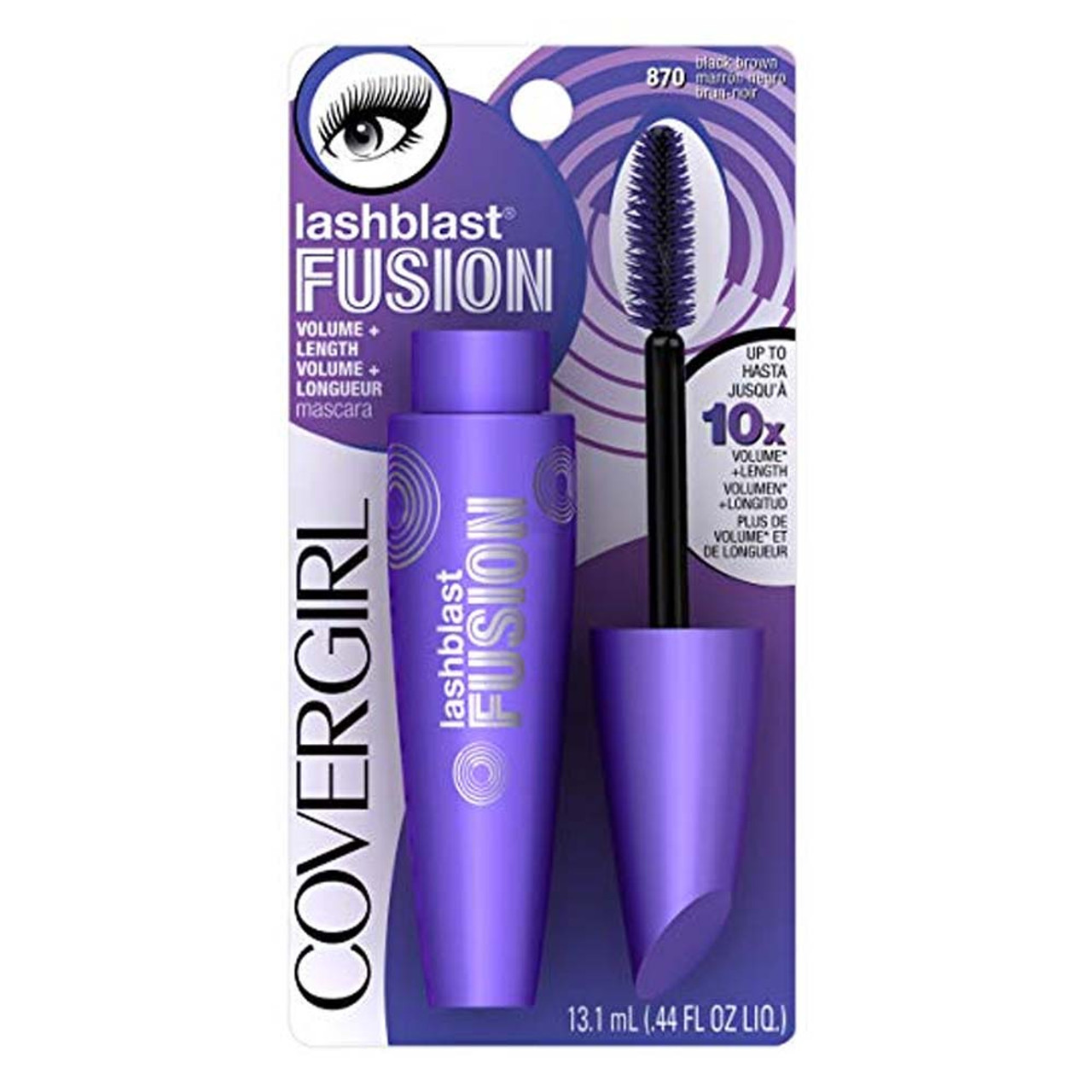 ebbe tidevand krokodille couscous COVERGIRL LashBlast Fusion Mascara Black Brown 870, .44 oz (packaging may  vary) - The Online Drugstore ©
