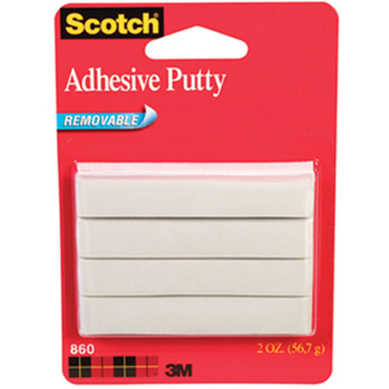 Removable Adhesive Putty, .2oz - 1 Pkg