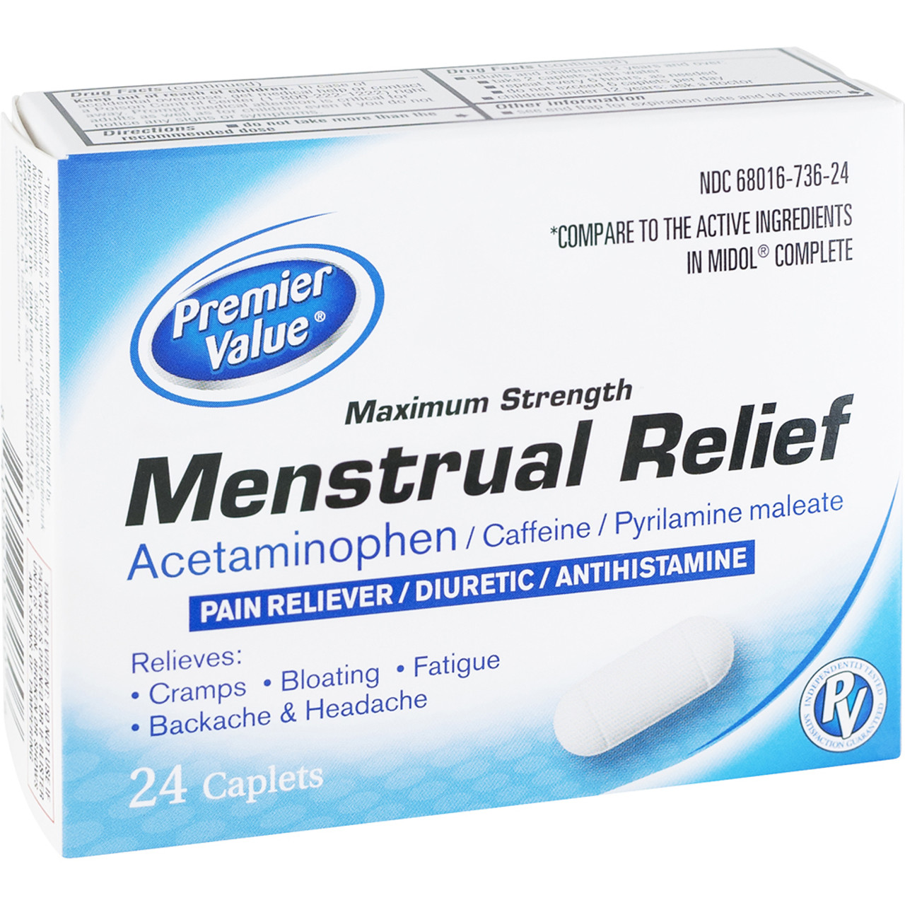 Leader Menstrual Relief - 20 Count