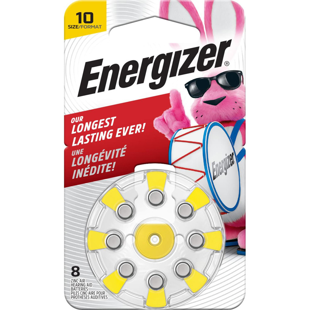 Energizer EZChange Hearing Aid Batteries Size 10 8pk The Online