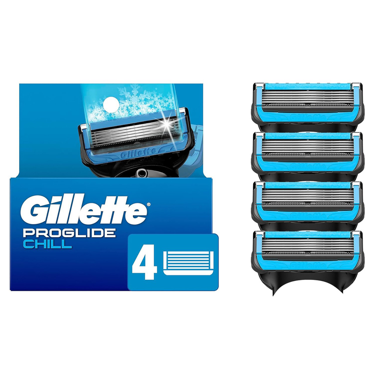 Bewustzijn Bijdrage marketing Gillette Fusion ProShield Chill Cartridges - 4 ct - The Online Drugstore ©