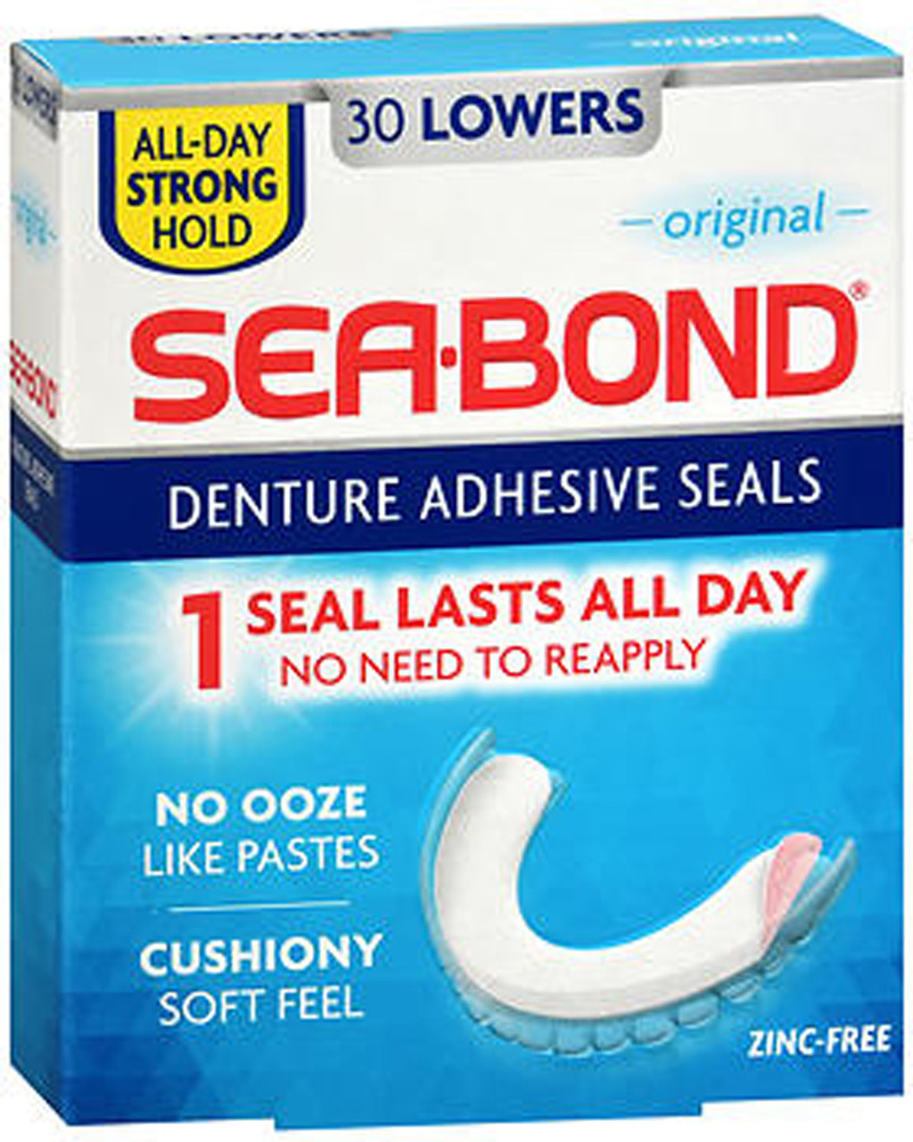 Sea-Bond Upper Adhesive Denture Seals, Original, 30 ct - Fry's Food Stores
