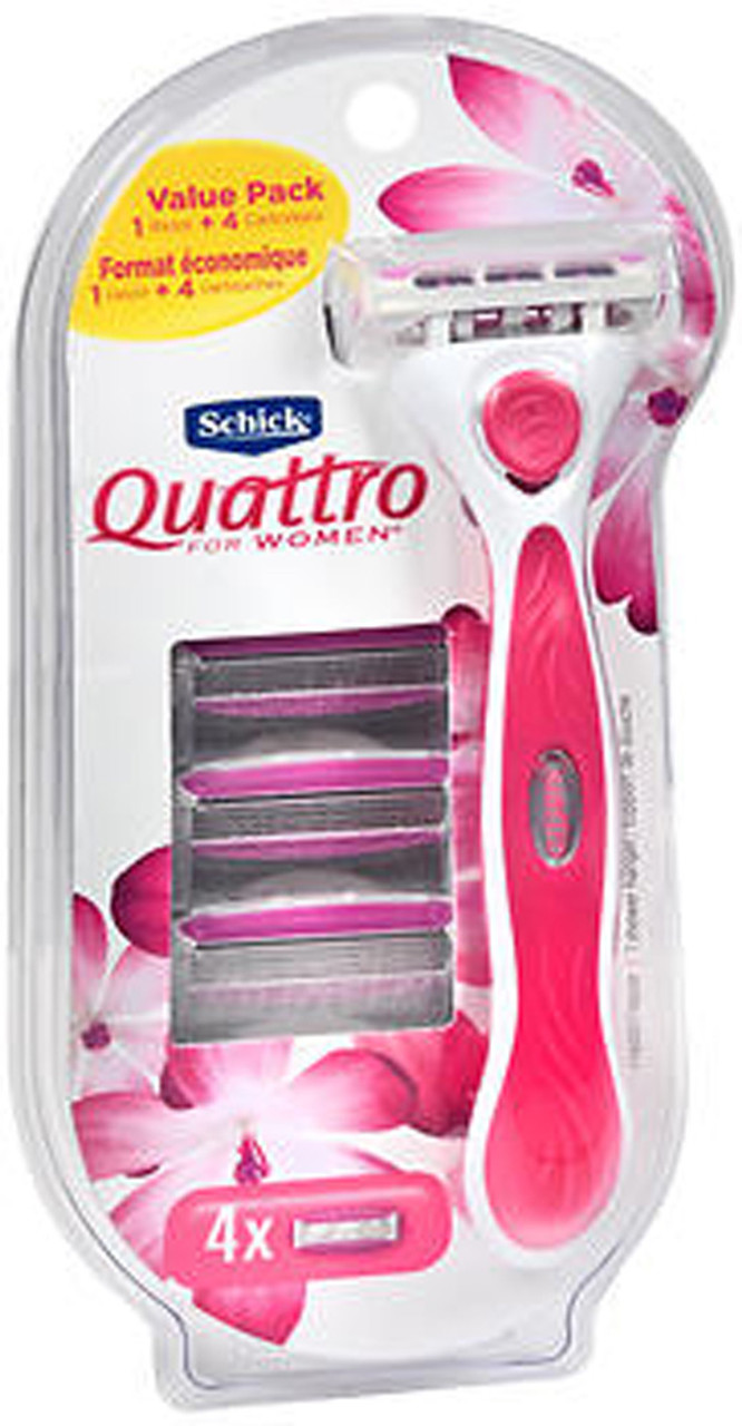 schick quattro for women blades