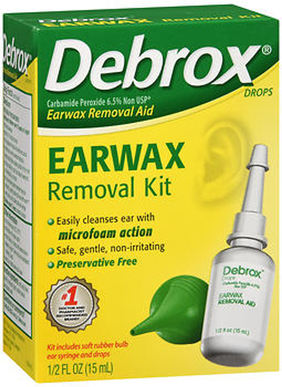 debrox ear wax removal kit instructions