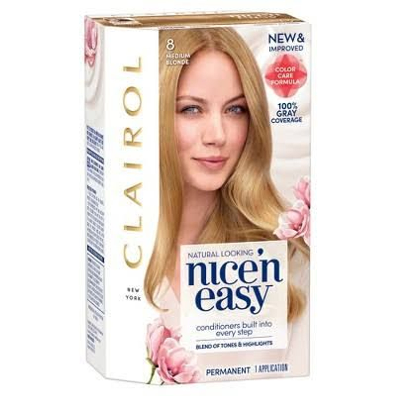 Clairol Nice 'n Easy Hair Color 8 Medium Blonde - The Online Drugstore ©