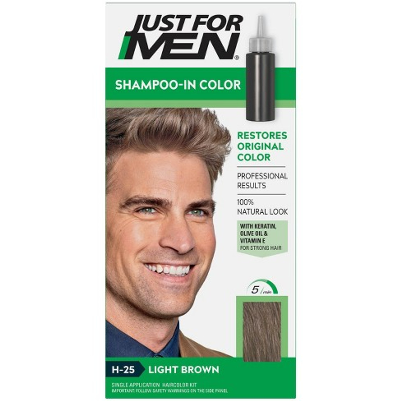 Just For Men Original Formula Haircolor H25 Light Brown The