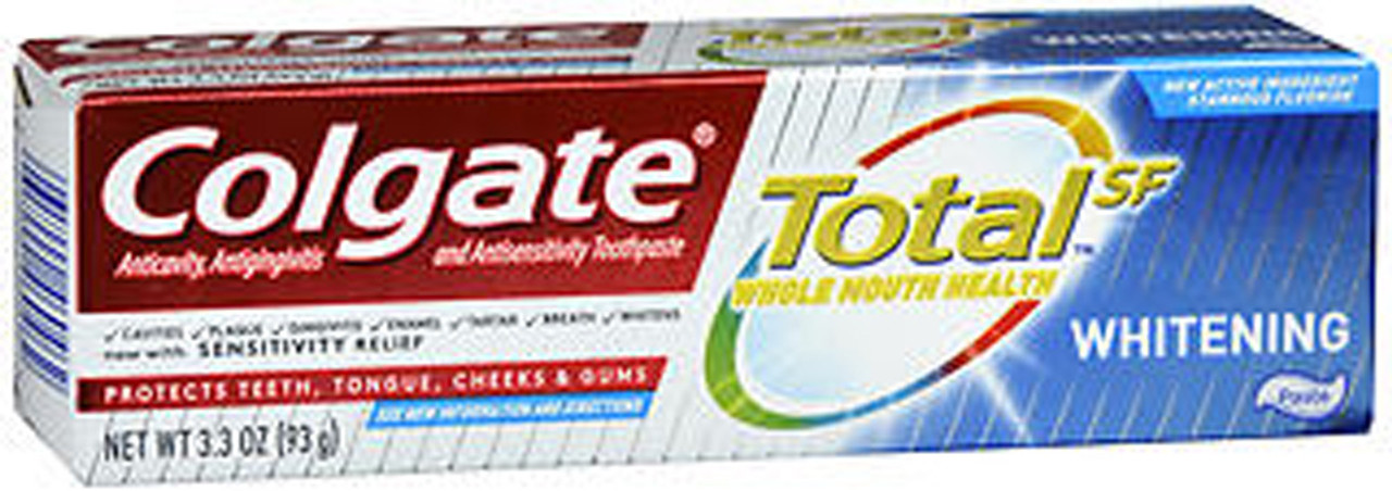 colgate total sf whitening gel review