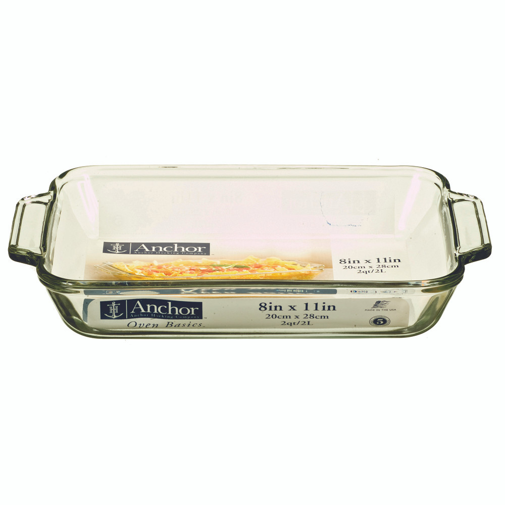 Quart Oblong Glass Baking Dish, x 11