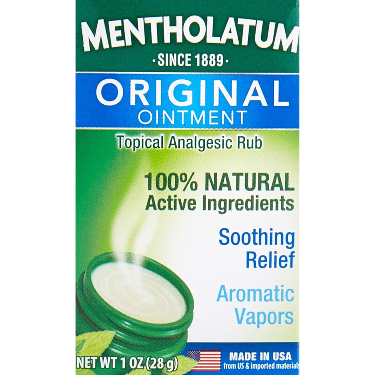 Mentholatum Ointment, Topical Analgesic Rub - 1 oz