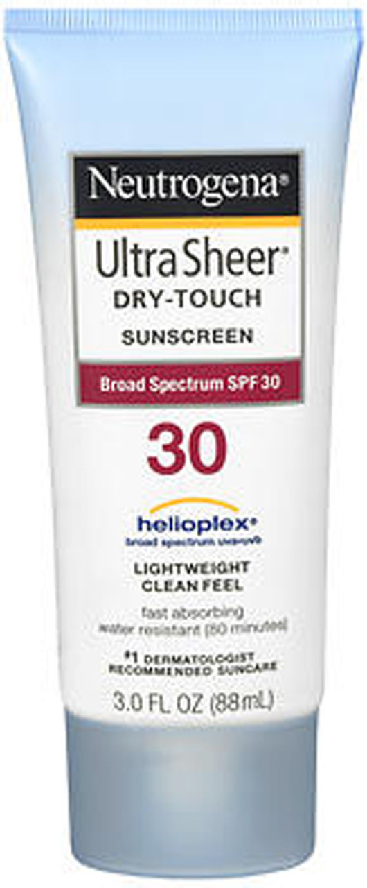 neutrogena ultra sheer sunblock price