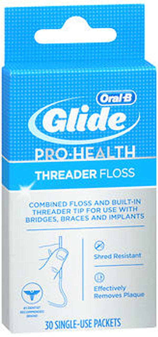 Glide Threader Floss For Bridges, Braces and Implants